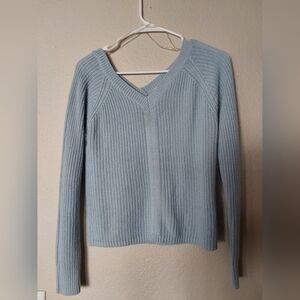 Jolie and Joy Sweater- Women's size Small Jolie & Joy light blue sweater
